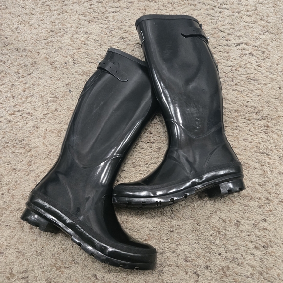 Joules Women's Field Welly Gloss rain boots Size 8 - Picture 2 of 7